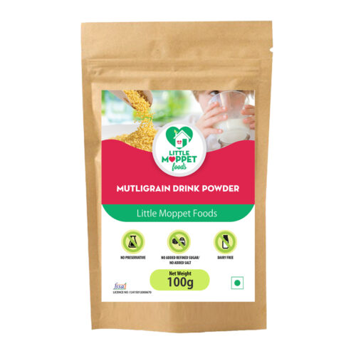 Natural millet health drink for kids