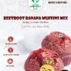 Beetroot Banana Muffins for kids